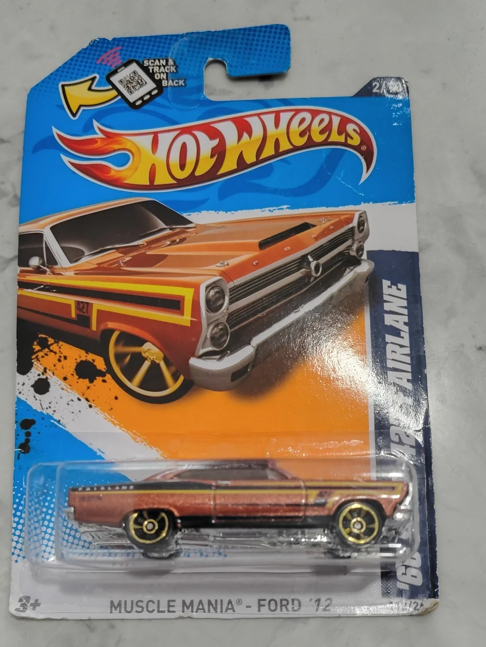 2012 Muscle Mania Hot Wheels Series: 66 Ford Fairlane